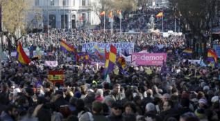 Manifestacin convocada por Podemos.