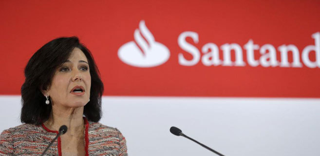 La presidenta  Banco Santander, Ana Patricia Botín.
