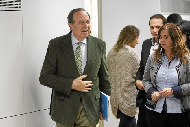 El presidente de la junta local del PP de Palma, Jos Mara...