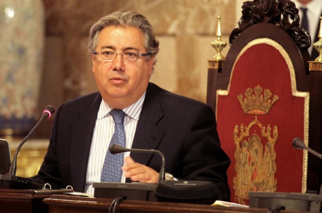 El alcalde de Sevilla, Juan Ignacio Zoido, durante el pleno celebrado...