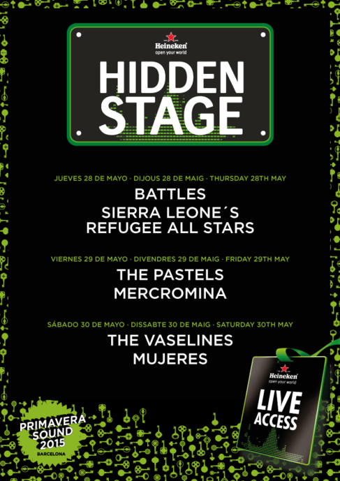 Programa de Heineken Hidden Stage