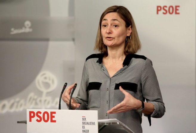 La secretaria de Empleo del PSOE, Luz Rodrguez, en Madrid.