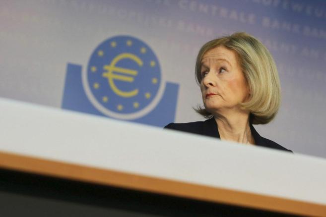 La presidenta del consejo de supervisin del BCE, Danile Nouy, el...