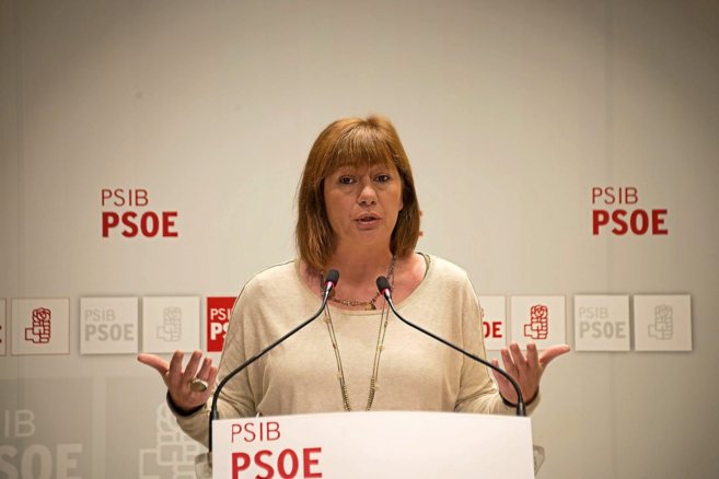 La candidata del PSIB a la presidencia del Govern, Francina Armengol.