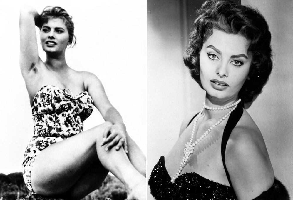Sophia Loren. Los cambios sociales son inexplicables. Mientras ahora...