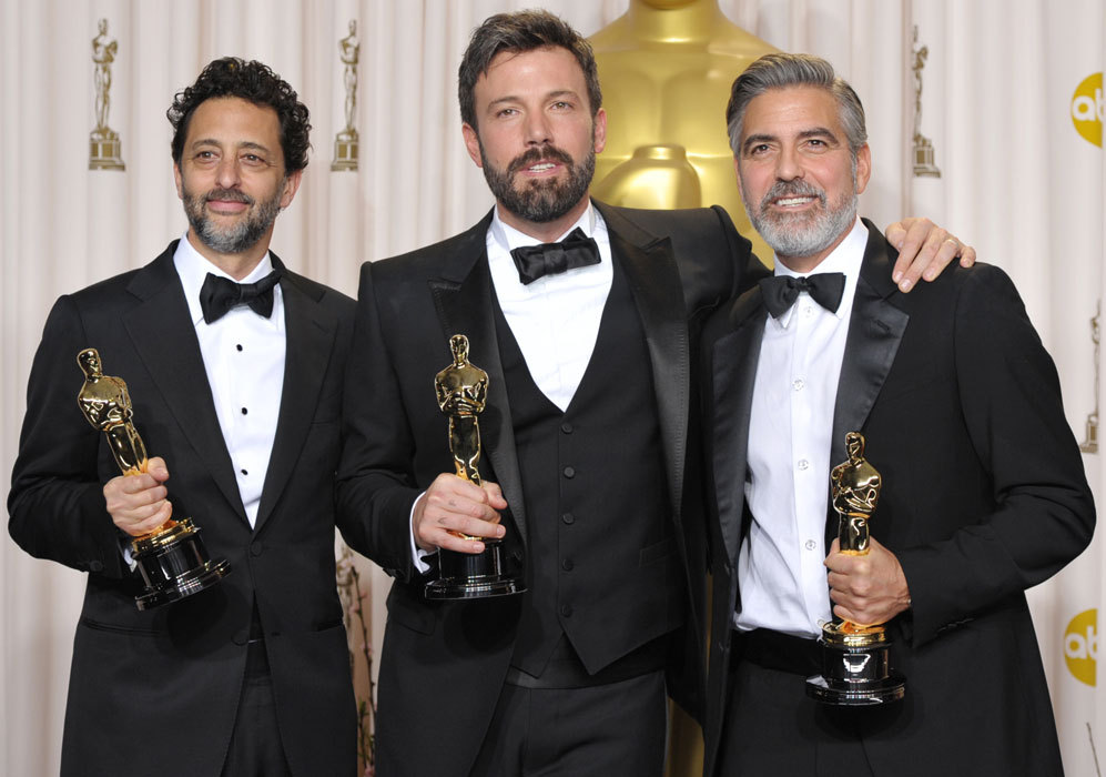 Ese ao, Clooney consigui su segundo Oscar por 'Argo' en la...
