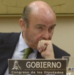 El ministro de Economa, Luis de Guindos