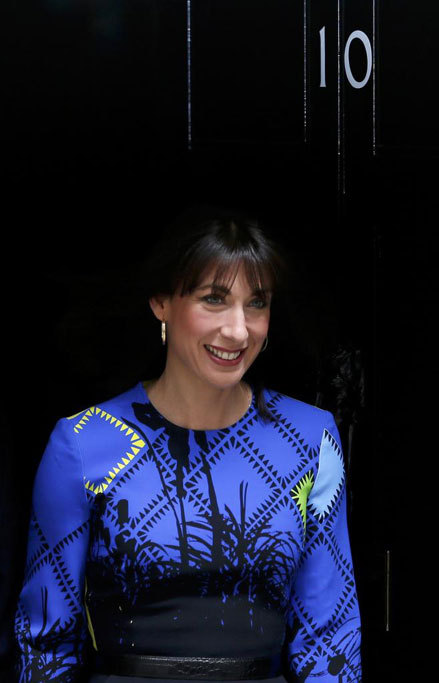 Samantha Cameron abandona este viernes 10 Downing Street, la casa que...