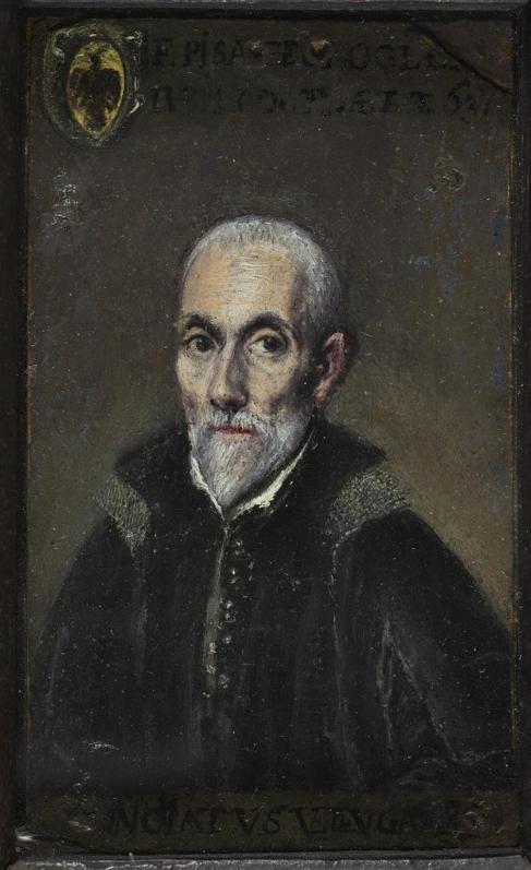 'Retrato de Francisco de Pisa', realizado por El Greco en...