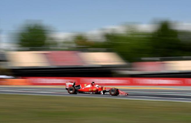 Sebastian Vettel, durante la sesin de libres.