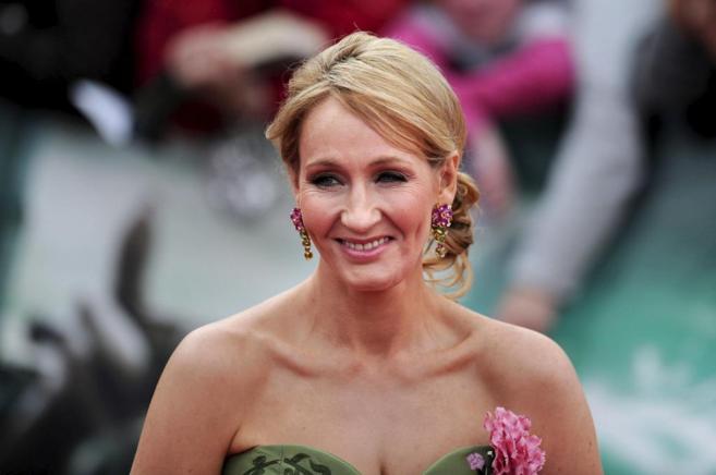 La escritora JK Rowling acude al estreno de 'Harry Potter y las...