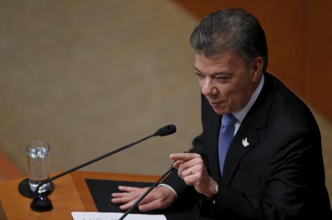 El presidente de Colombia, Juan Manuel Santos.