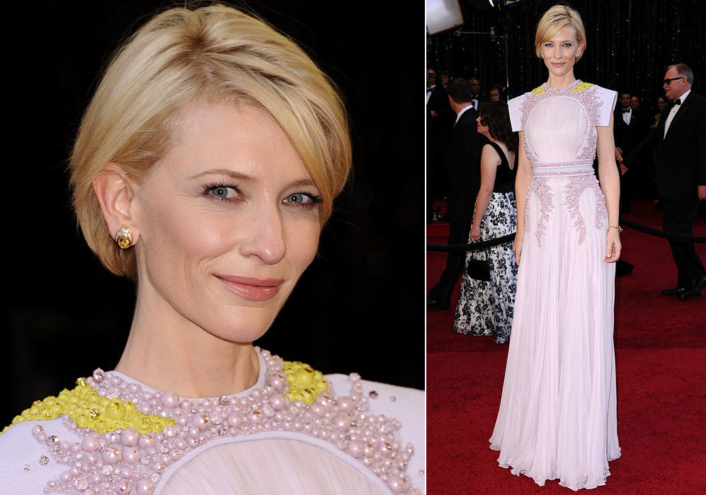 Durante la 83 edicin de los premios Oscar, Cate Blanchett luci...