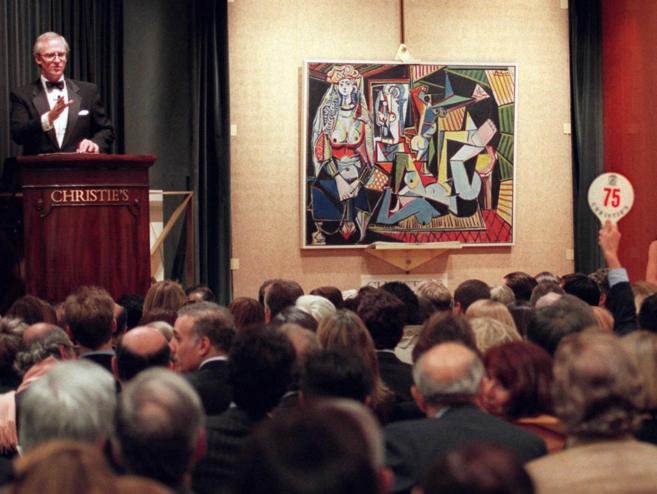 Subasta en la sala Christie's del cuadro de Picasso 'Mujeres...