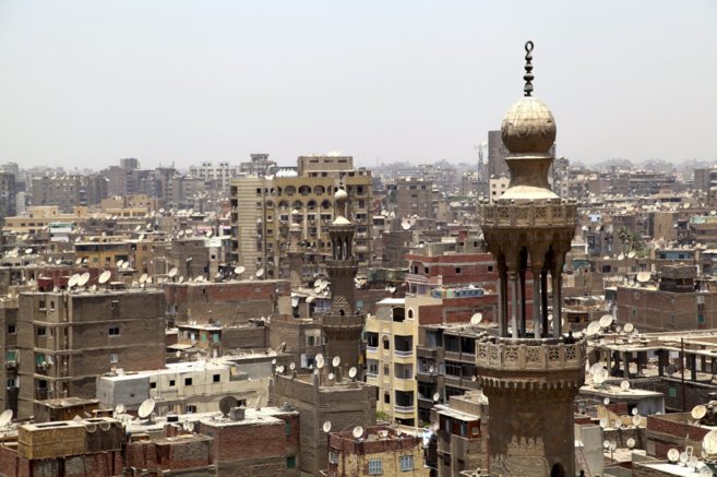 Panormica de la ciudad de El Cairo.