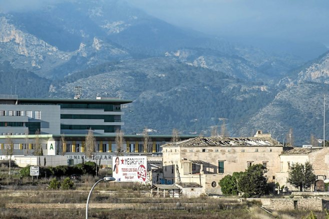 Vista panormica del hospital pblico de Son Espases en Palma.