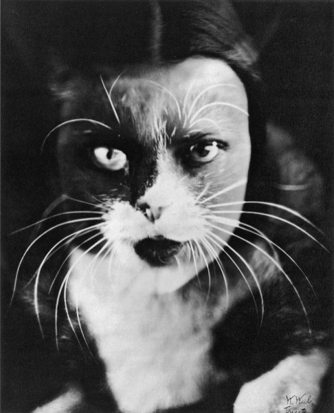 WANDA WULZ (1903-1984). 'Yo + gato' (1932).