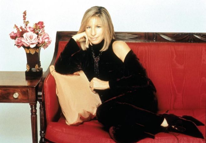 La cantante y actriz Barbra Streisand.