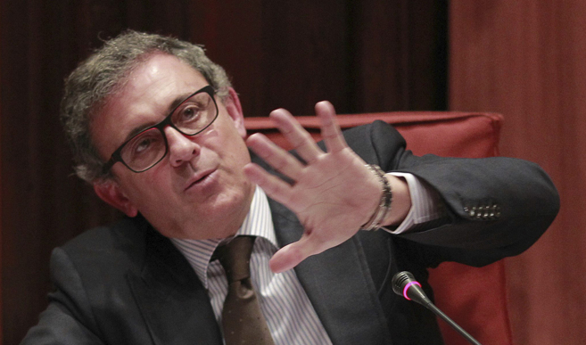 Jordi Pujol Ferrusola, en la comisin de investigacin del Parlament...