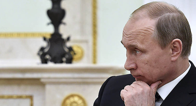 El presidente Vladimir Putin, en un encuentro diplomtico en Mosc.