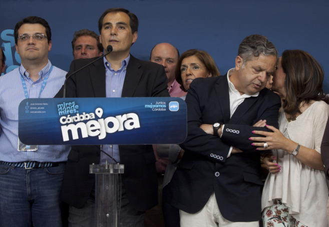 El candidato del PP a la alcalda de Crdoba, Jos Antonio Nieto,...