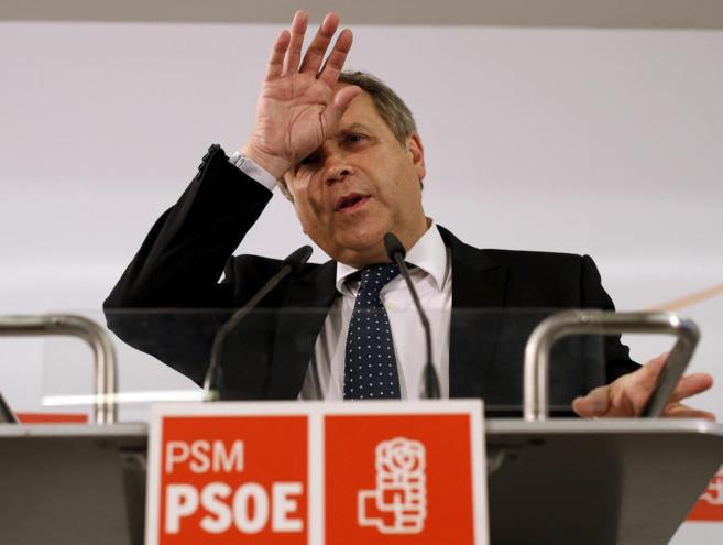 El candidato del PSOE a la Alcalda de Madrid, Antonio Miguel Carmona