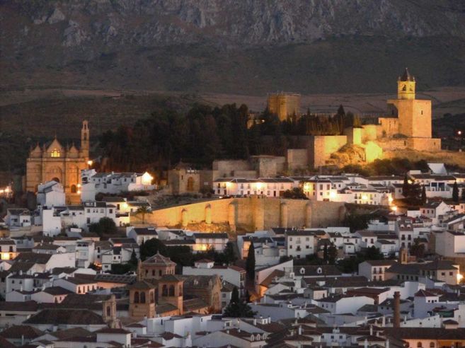 Vista de la ciudad de Antequera.