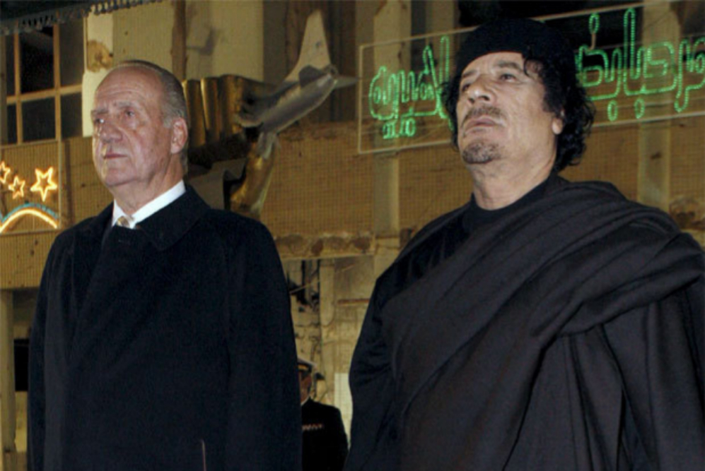 Ahmed evoca con cario a Juan Carlos I de su reuniones en Madrid y...