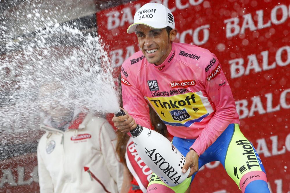 FInalmente, corri el champn en Sestriere. Contador entraba a 2'25"...