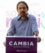 GRA064. TOLEDO, 31/05/2015.- El secretario general de Podemos, Pablo...