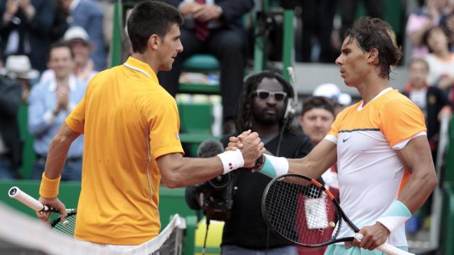 Djokovic y Nadal, tras las semifinales de Montecarlo en las que se...