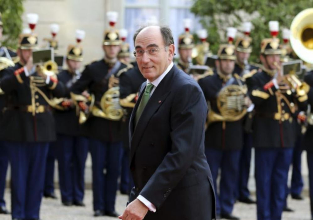 El presidente de Iberdrola, Ignacio Snchez Galn, a su llegada a la...