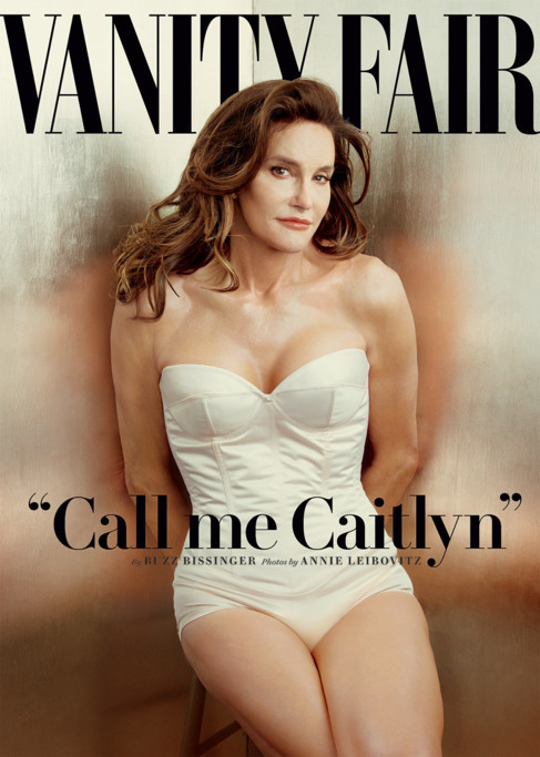 Jenner, en la portada de Vanity Fair, fotografiada por Annie...