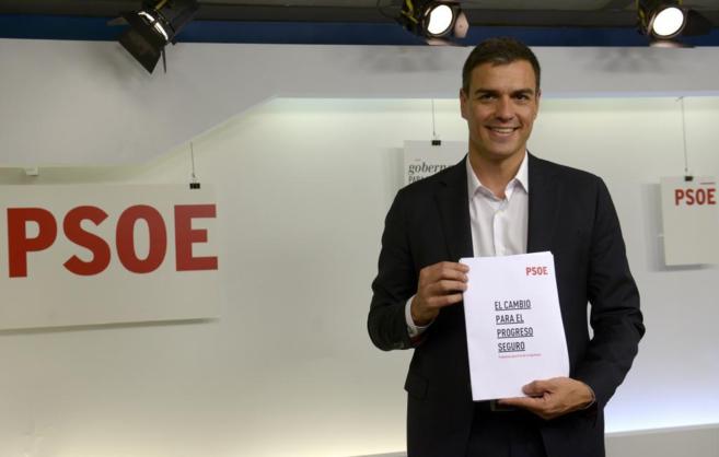 El secretario general del PSOE Pedro Snchez.