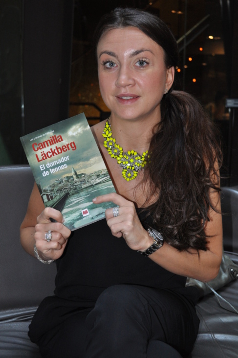 Camilla Lackberg, la autora de la novela 'El domador de...