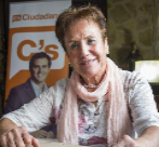 Ofelia Martnez, candidata de Ciudadanos, en su casa de Los...