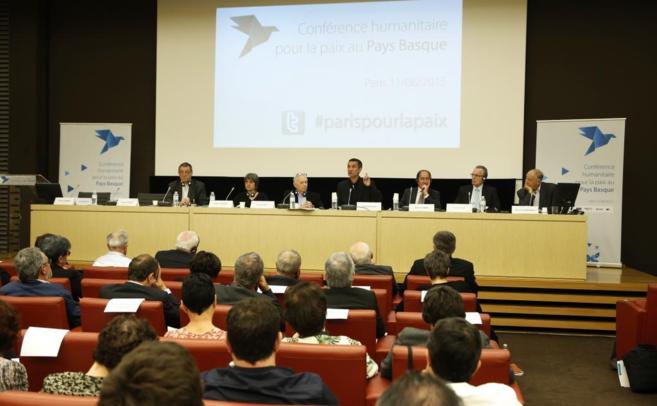 Conferencia en París por 'La paz del País Vasco'