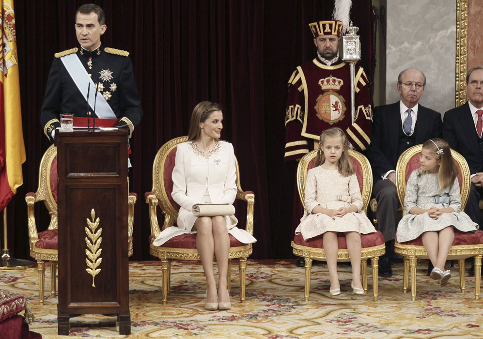 El 19 de junio de 2014, Felipe VI se proclamaba Rey de Espaa ante...