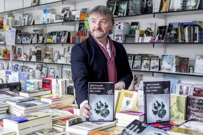 El escritor John Connolly en la 45 edicin de la Feria del libro de...