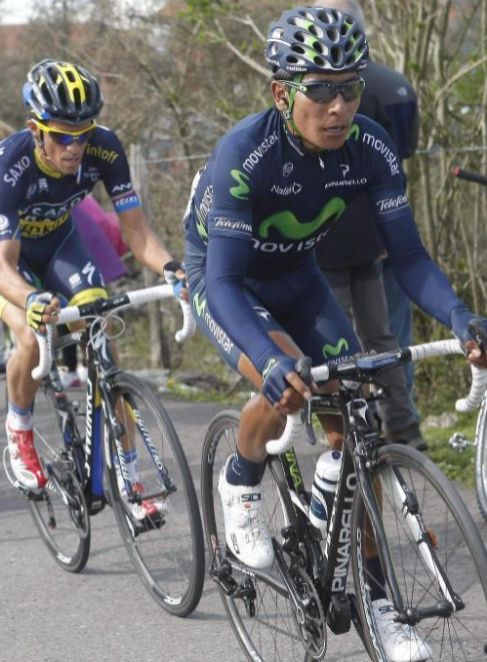 Quintana y Contador, en la ltima Vuelta al Pas Vasco.