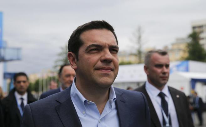 El primer ministro griego, Alexis Tsipras acudiendo al Foro Econmico...