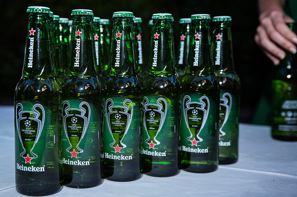Las cervezas de Heineken