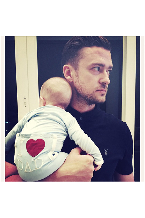 Justin Timberlake acaba de estrenar paternidad y la primera imagen del...