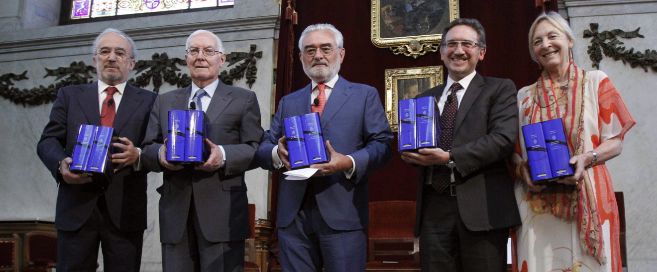 Santiago Muñoz, Victor García de la Concha, Darío Villanueva, Jaume...