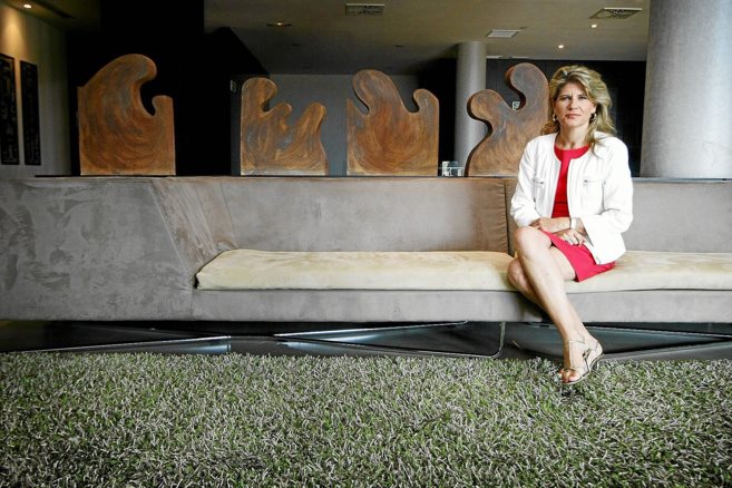 Cristina Rodes, presidenta de la Asociacin Provincial de Hoteles de...