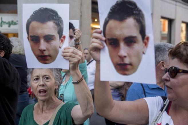 Manifestacin el pasado da 20 de junio en Madrid contra el...