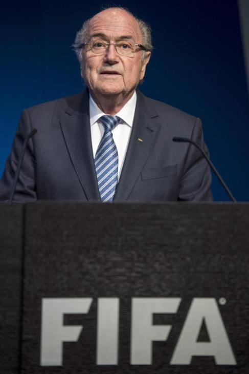Joseph Blatter en el ltimo Congreso de la FIFA en Zrich