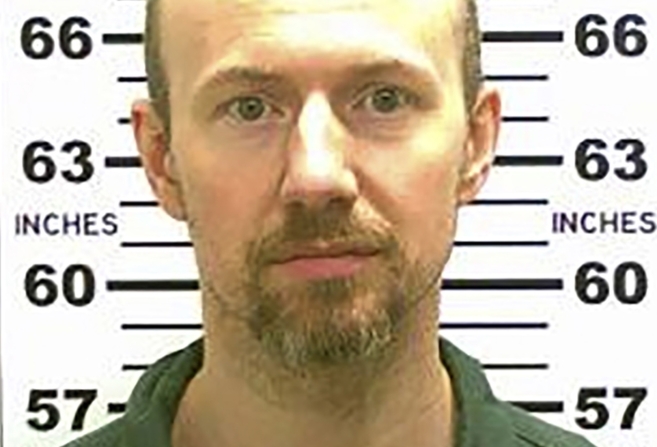 El preso David Sweat.