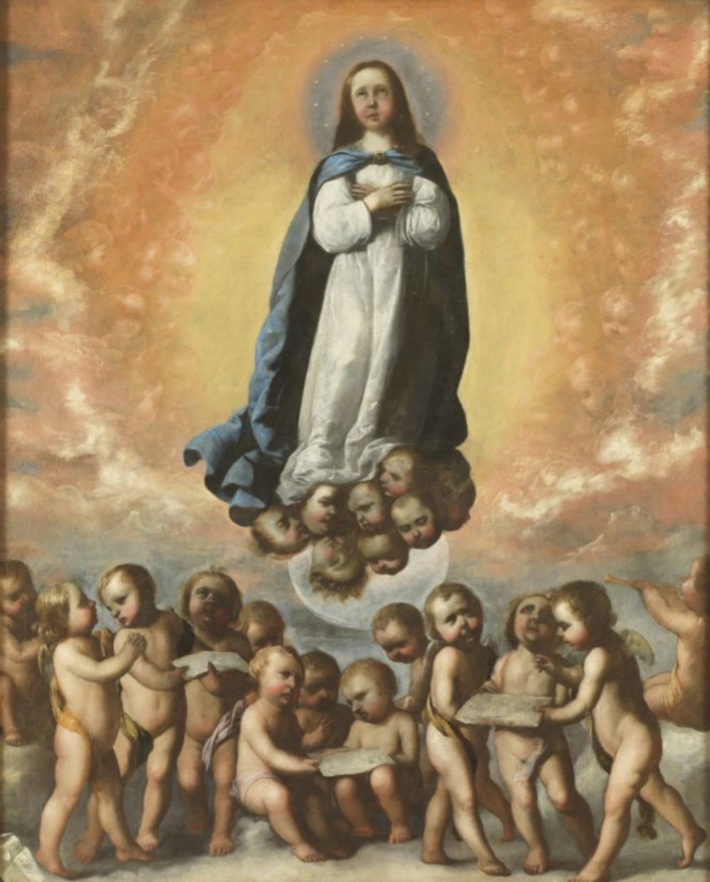 'Inmaculada Nia' de Francisco de Zurbarn.