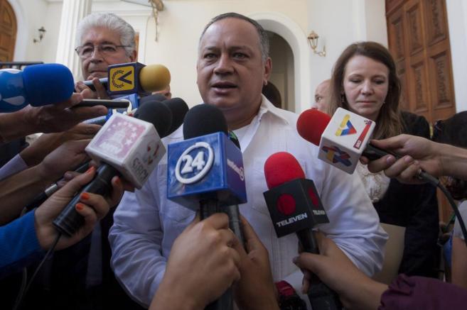 Diosdado Cabello, sobre el que se publicaron varias informaciones en...